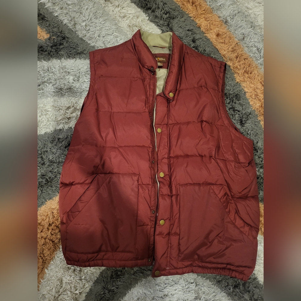 Mens puffer vest